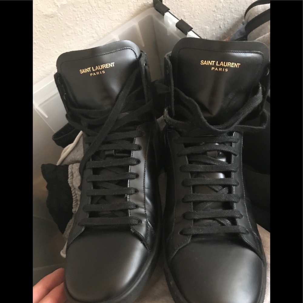 Saint Laurent Court Classic High sneakers